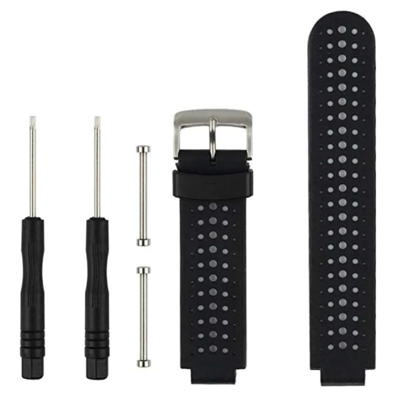 Xtreme Xccessories Replacement Watch Strap For Garmin Forerunner 220/230/235/620/630/735XT - 20mm Nylon Stretch Replacement Watch Strap For